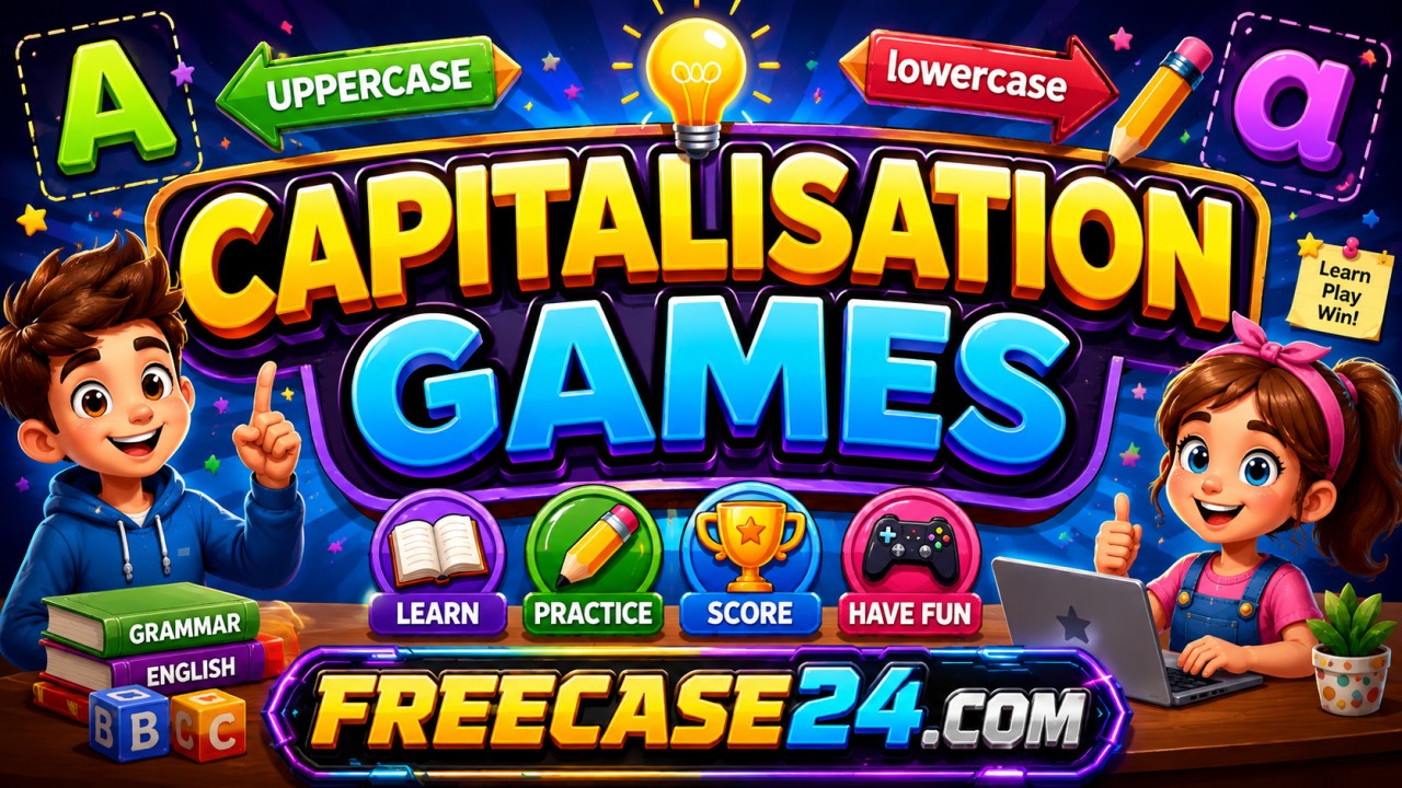 Capitalisation Games Play Online Free on Freecase24 Now